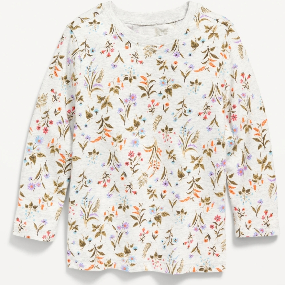 Baby cotton floral top